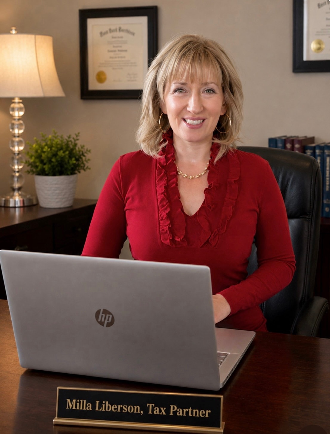 Milla Liberson, EA, MBA, founding tax partner at Smart Tax Group